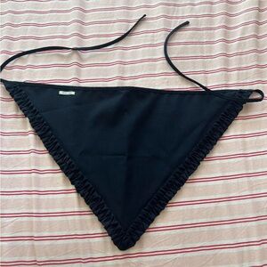 Sandy Liang Navy Cedro Bandana